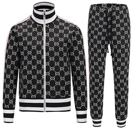 gucci kids joggers|black Gucci tracksuit men's.